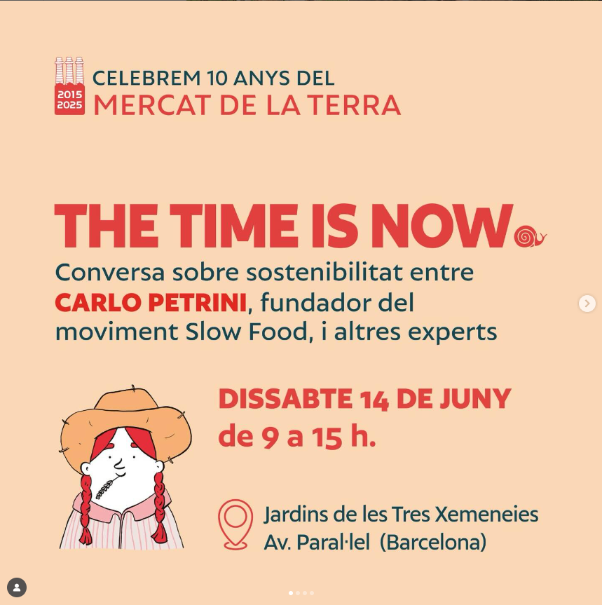 The Time is Now: celebrem el 10è aniversari del Mercat de la Terra!